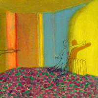 2015 Crime scene (reconstructie). 40x40 cm 